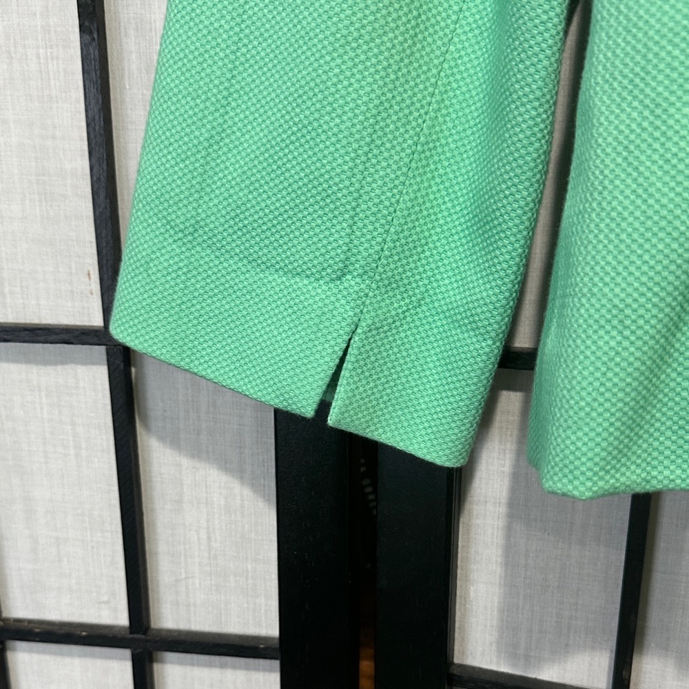 The Limited Mint Green EUC Blazer Lined Cropped Medium - Picture 6 of 10